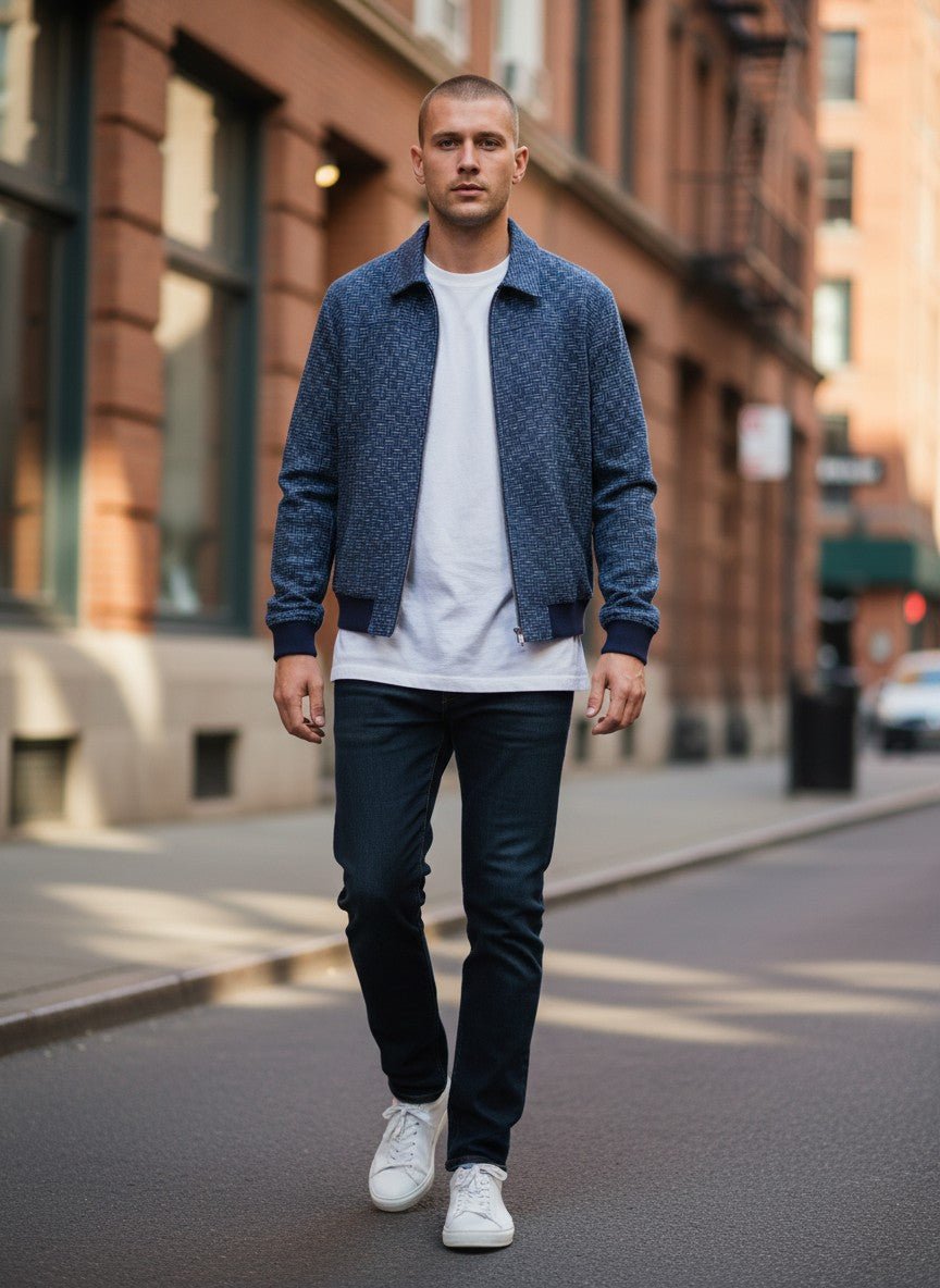 Veste à Motif Géométrique - Backstage Premium