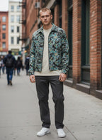 Veste Motif Floral Homme - Backstage Premium