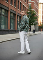 Veste Motif Floral Homme - Backstage Premium